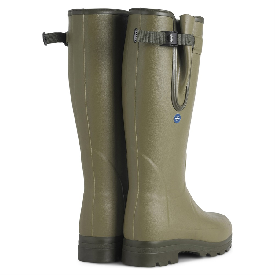 Le Chameau Mens Vierzonord Plus Neoprene Lined Boots - Vert Vierzon - Image 3