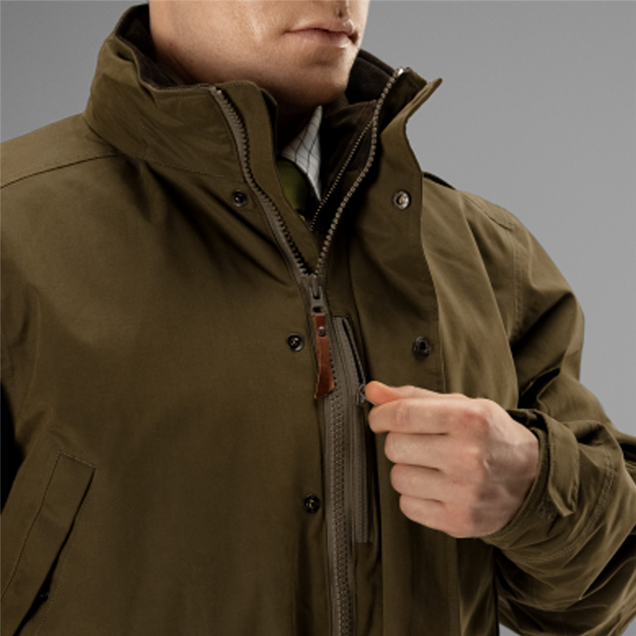 Harkila Retrieve Jacket - Warm Olive - Image 4