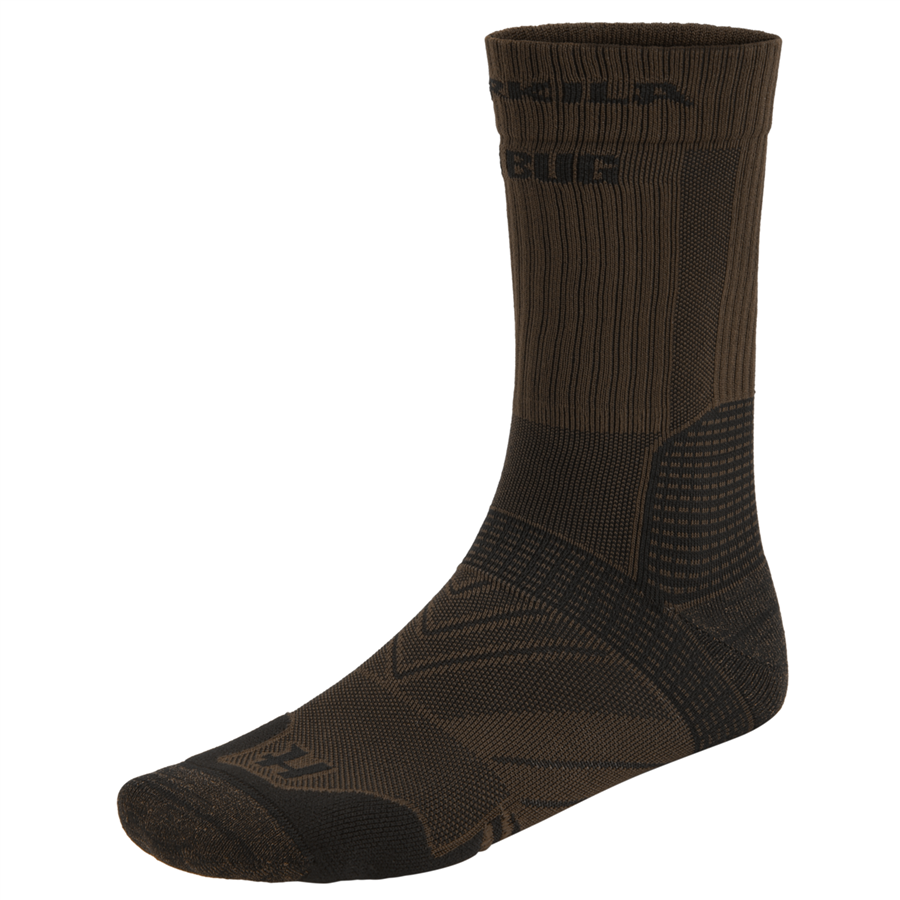Harkila Trail Socks - Dark Olive & Willow Green