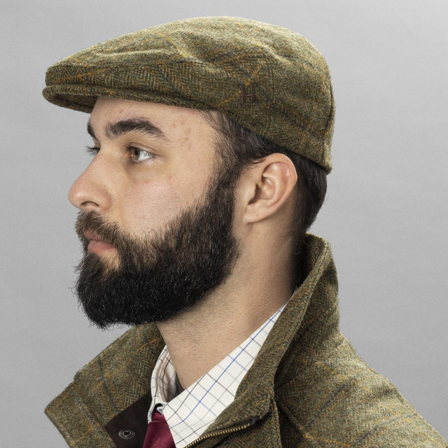 Harkila Stornoway Flat Cap - Willow Green - Image 2