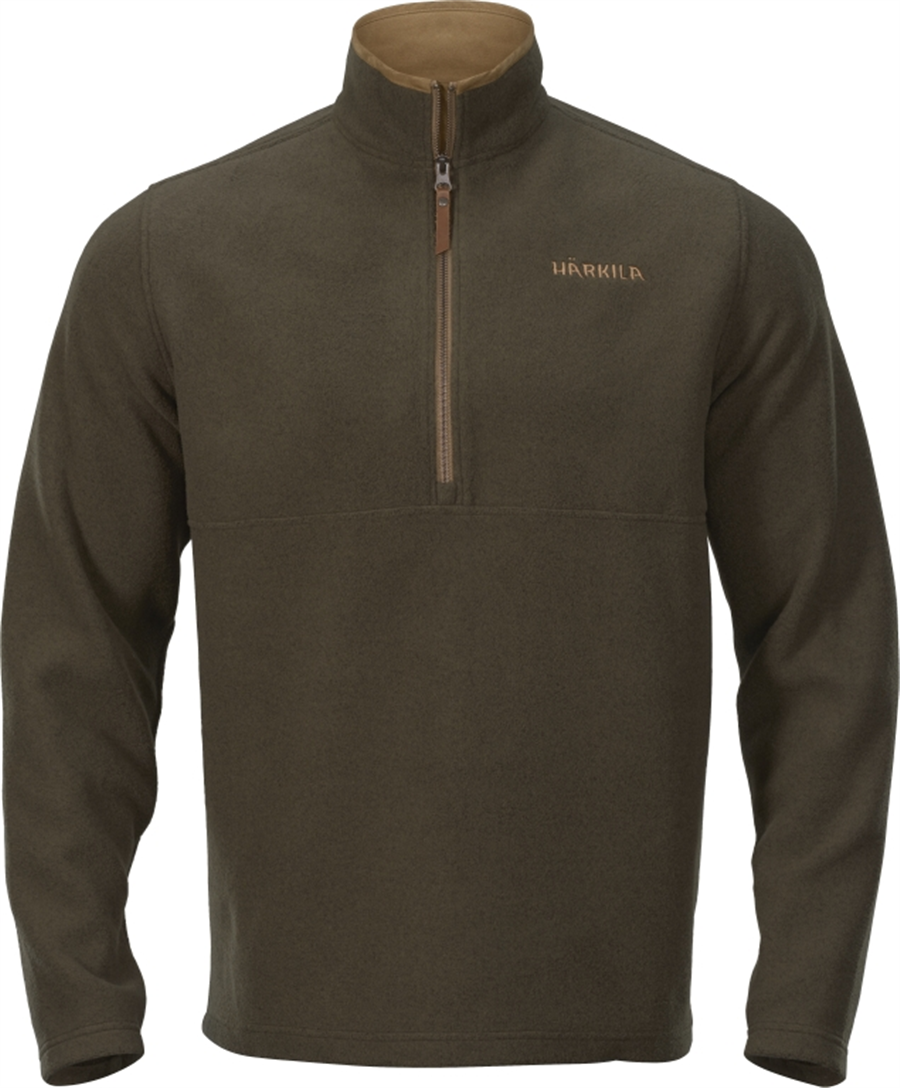 Harkila Men's Sandhem Fleece Pullover - Willow Green Melange