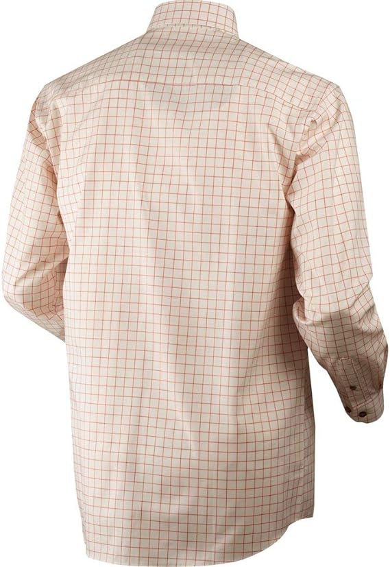 Harkila Stenstorp Shirt - Burnt Orange Check - Image 2
