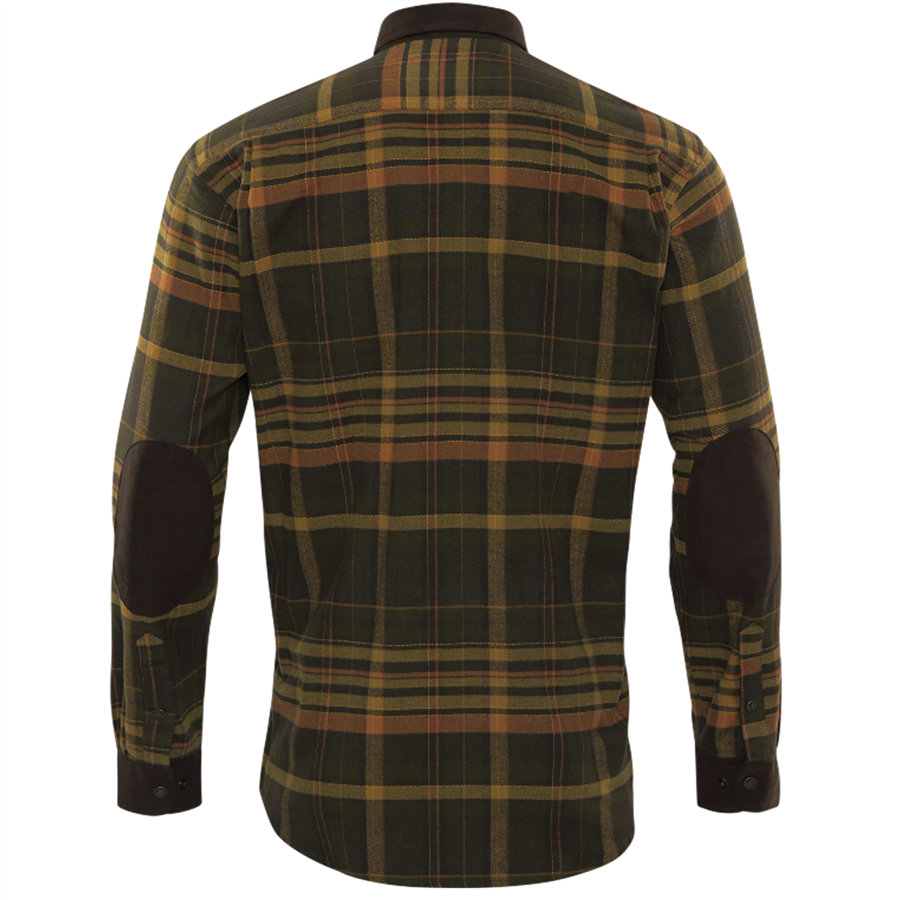 Harkila Pajala Shirt - Green & Brown - Image 2