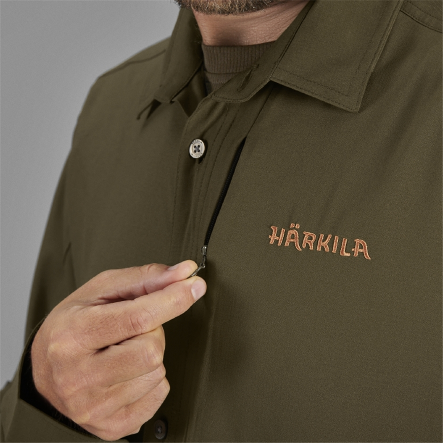 Harkila Trail Shirt - Willow Green - Image 3