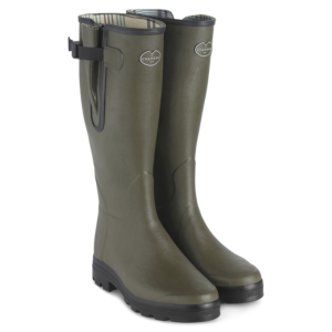 Le Chameau Mens Vierzon Jersey Lined Boots - Vert Chameau