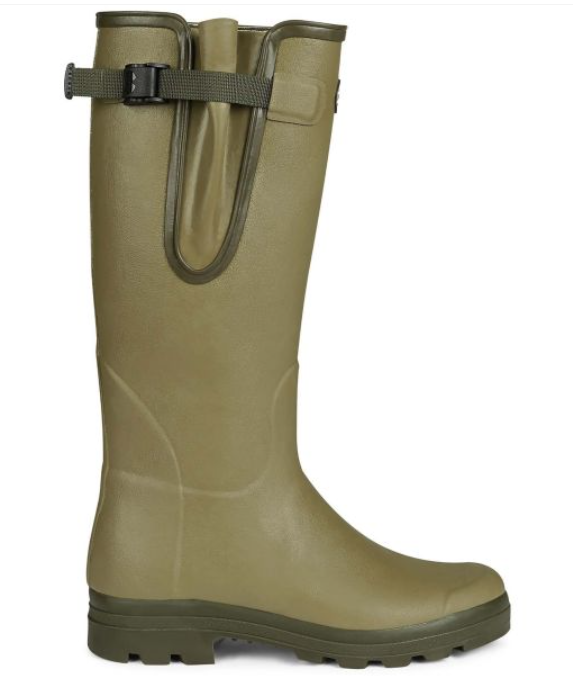 Le Chameau Ladies Vierzon Jersey Lined Boots - Vert Vierzon