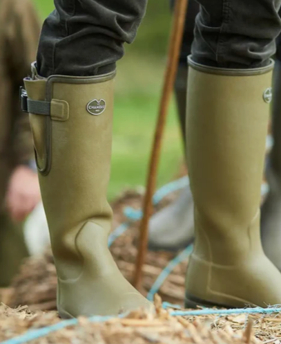 Le Chameau Ladies Vierzon Jersey Lined Boots - Vert Vierzon - Image 3