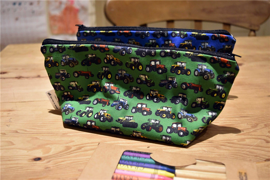 LJ Creative Tractor Pencil Case