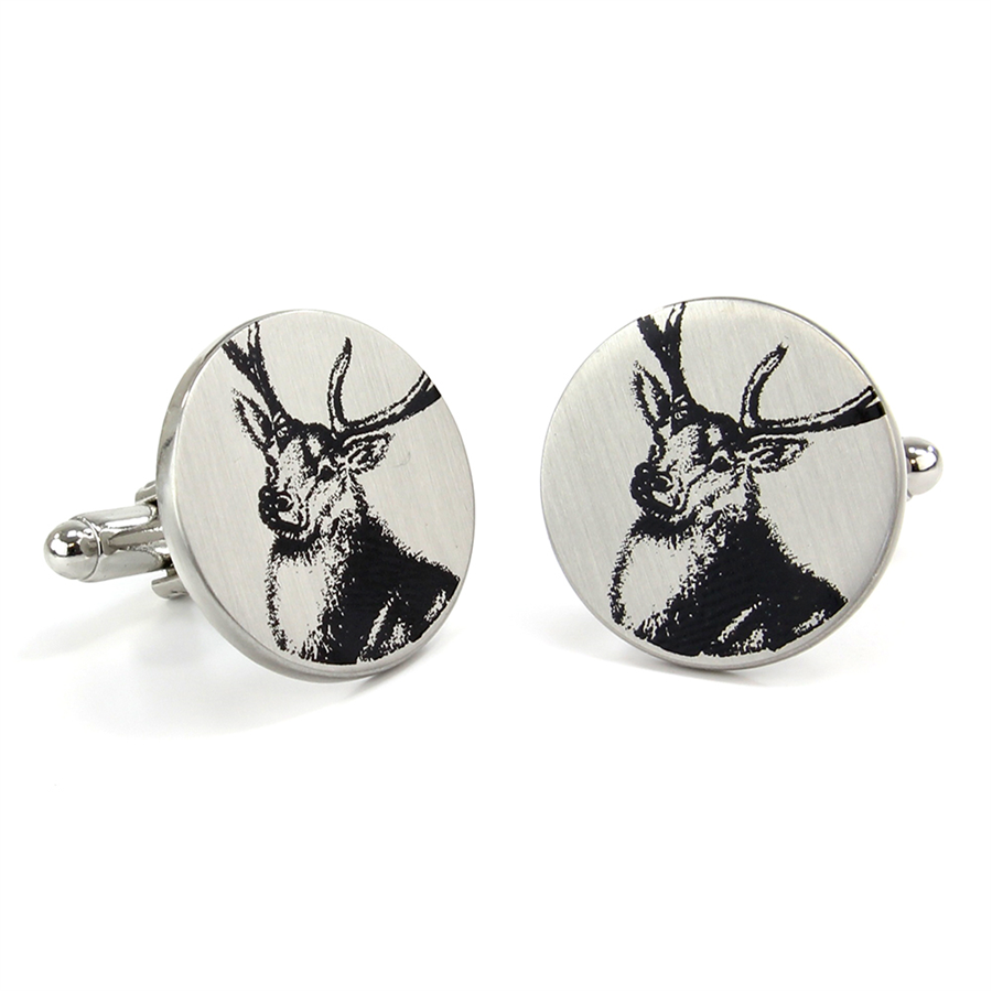 Mag Mouch Shooter Cufflinks - Silver