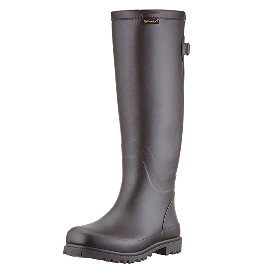 Gateway1 Ladies Ascot Wellington Boots - Dark Brown