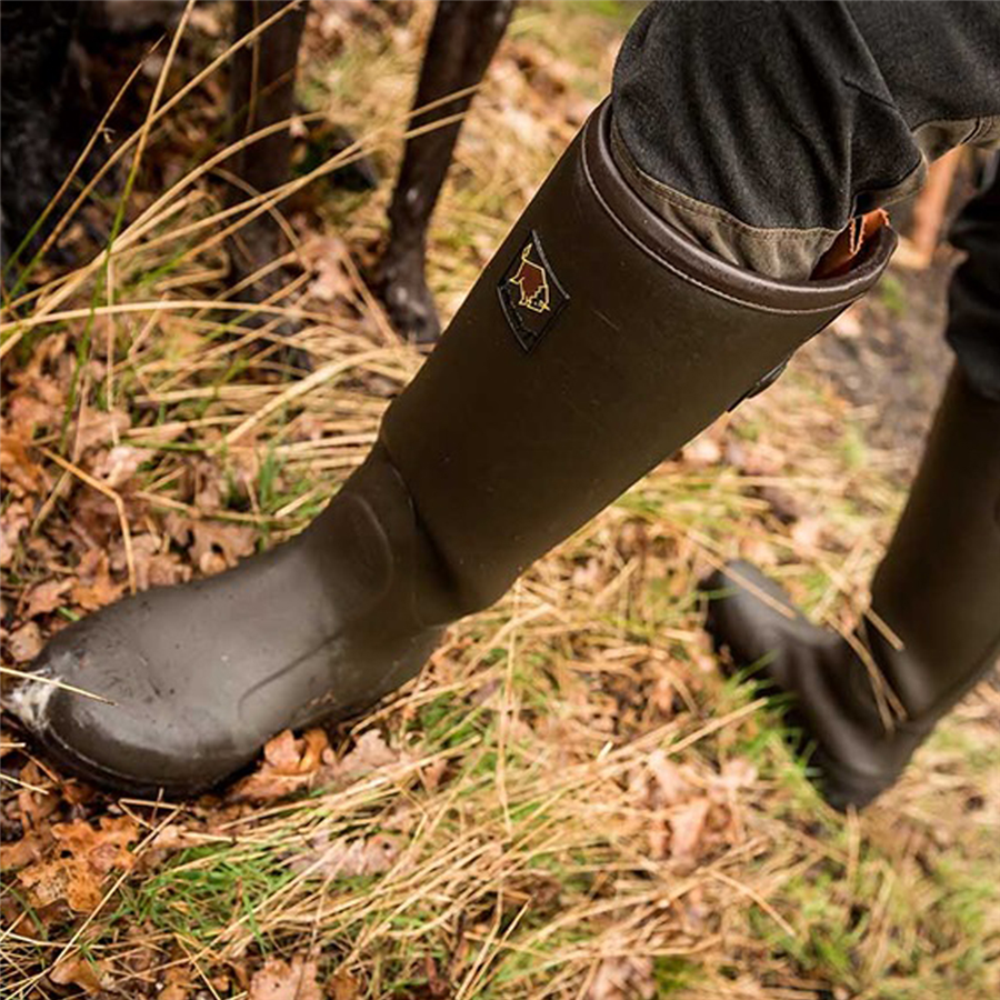 Gateway1 Ladies Pheasant Game Wellington - Dark Brown - Image 3