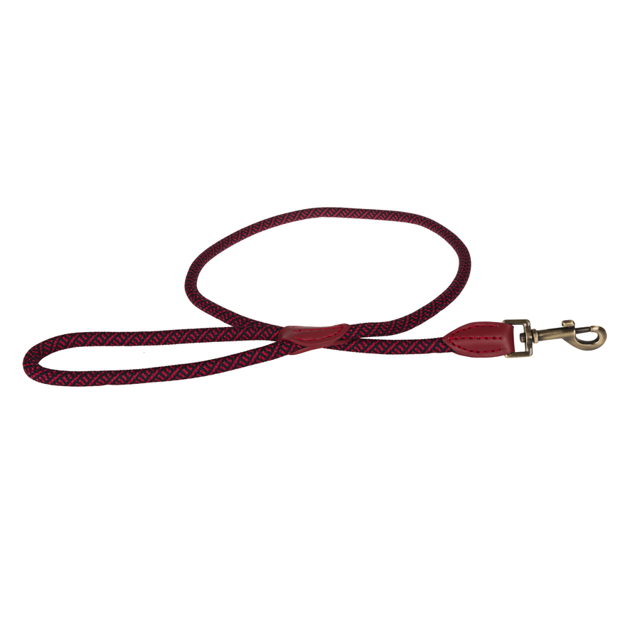 Sophie Allport Rope Dog Lead - Red