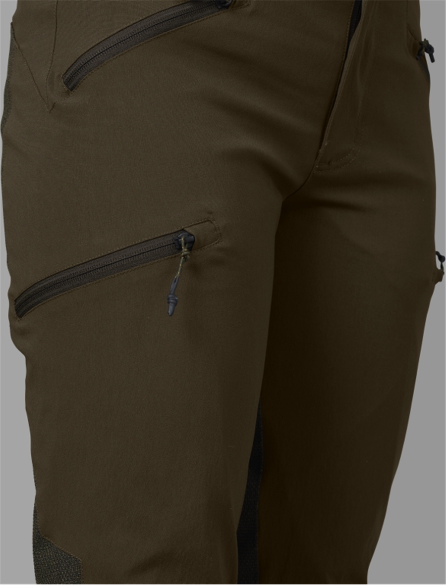Seeland Ladies Larch Membrane Trousers - Pine Green - Image 4