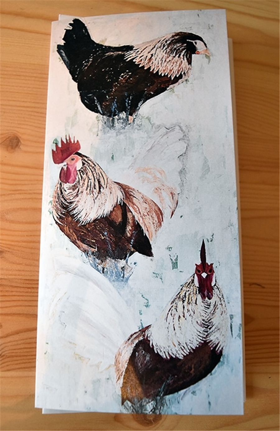 LJ Creative Cluck The Chickens Greeting Card