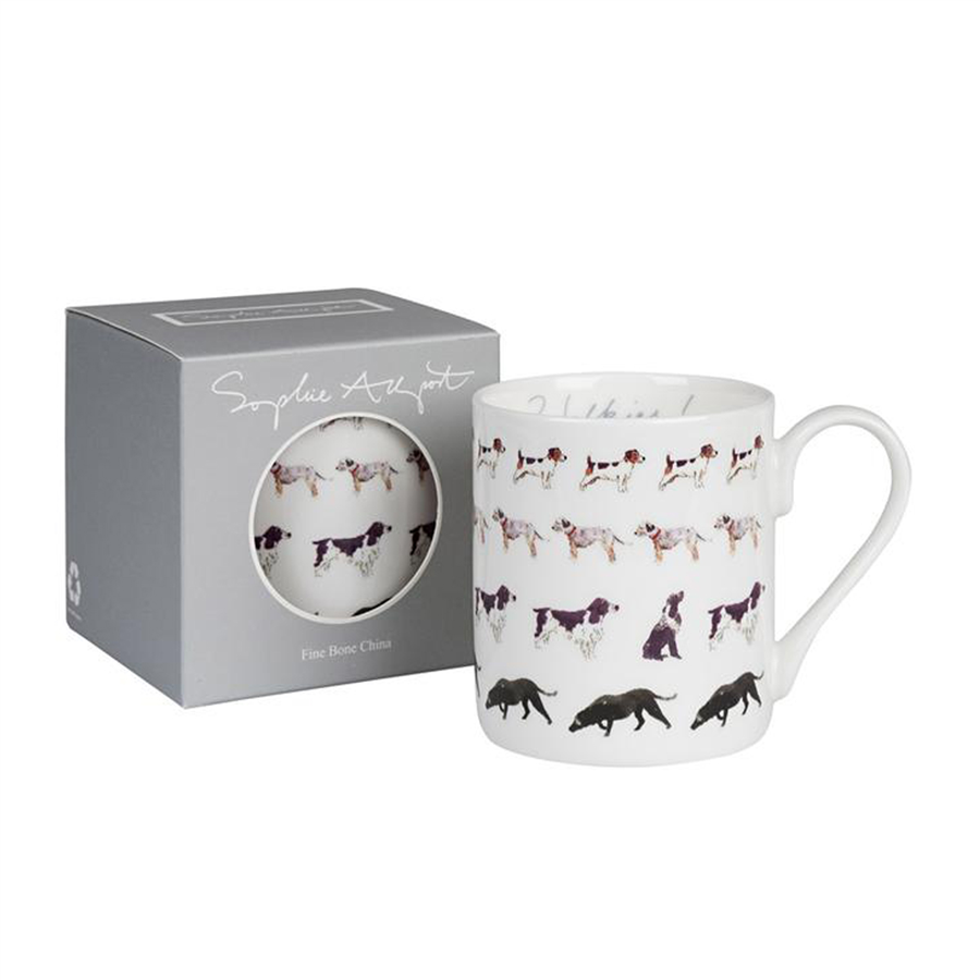 Sophie Allport Walkies! Mug - White - Image 2