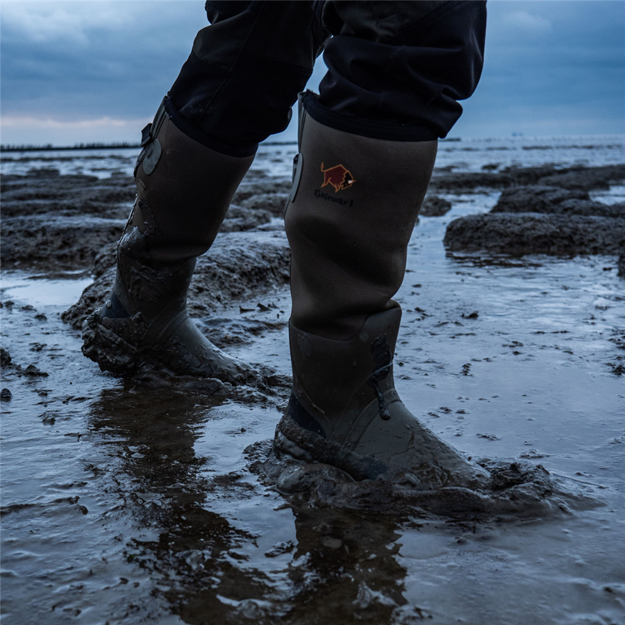 Gateway1 Woodwalker Wellington Boots - Khaki - Image 3