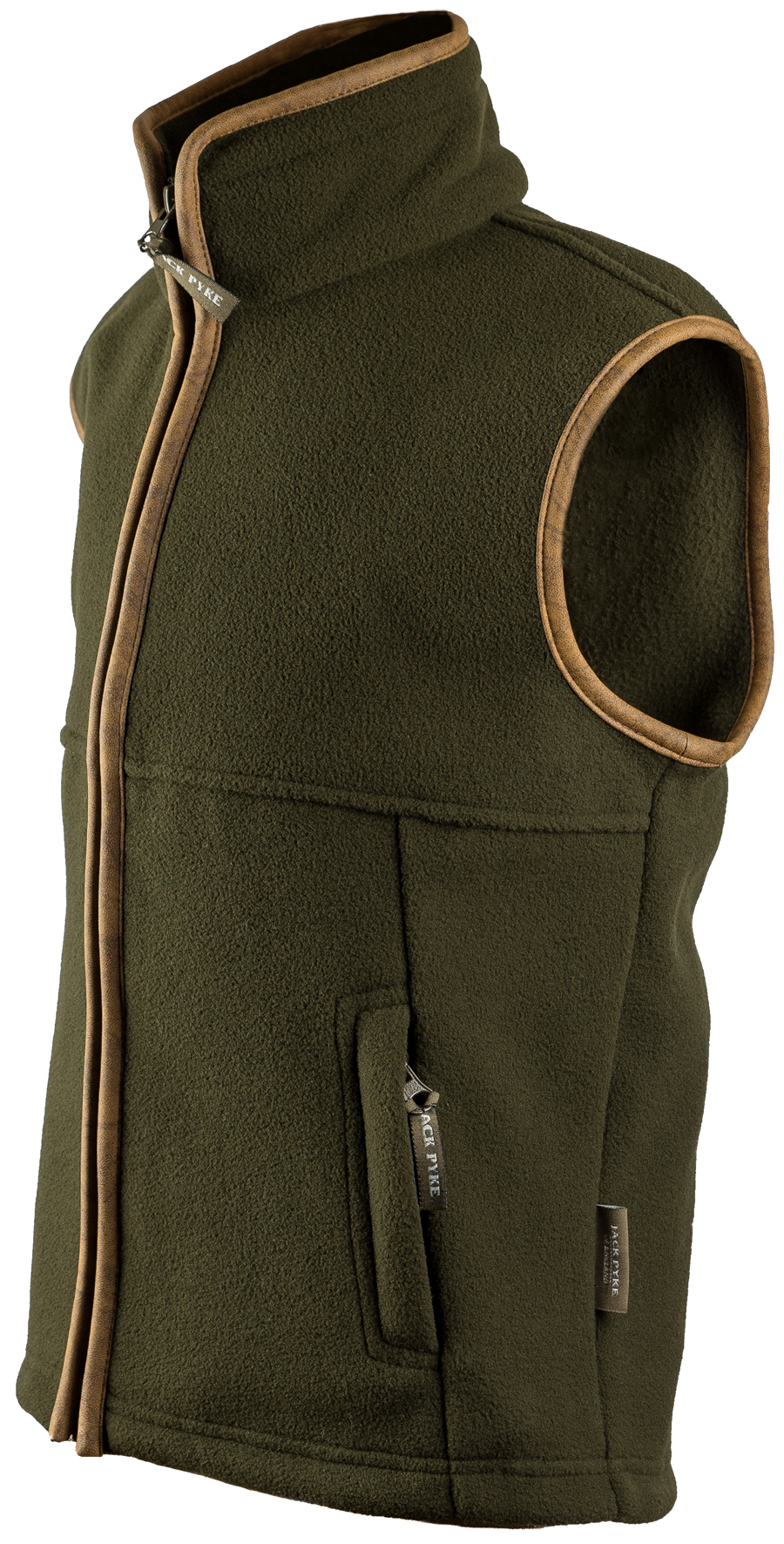 Jack Pyke Junior Countryman Gilet - Dark Olive - Image 2