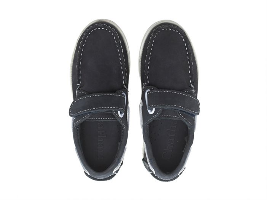 Chatham Oliver Children's Shoes - Navy - Image 3