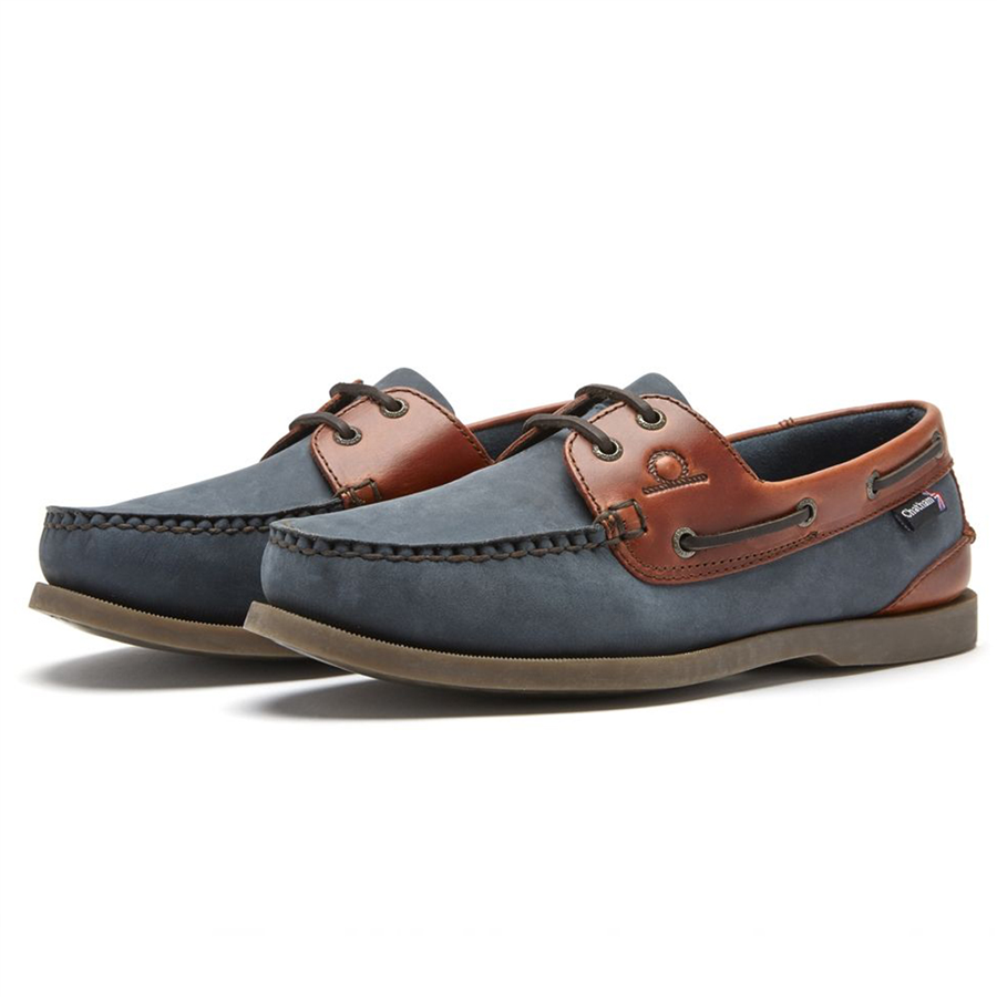 Chatham Bermuda II G2 Men's Classic Boat Shoes - Navy - Image 2