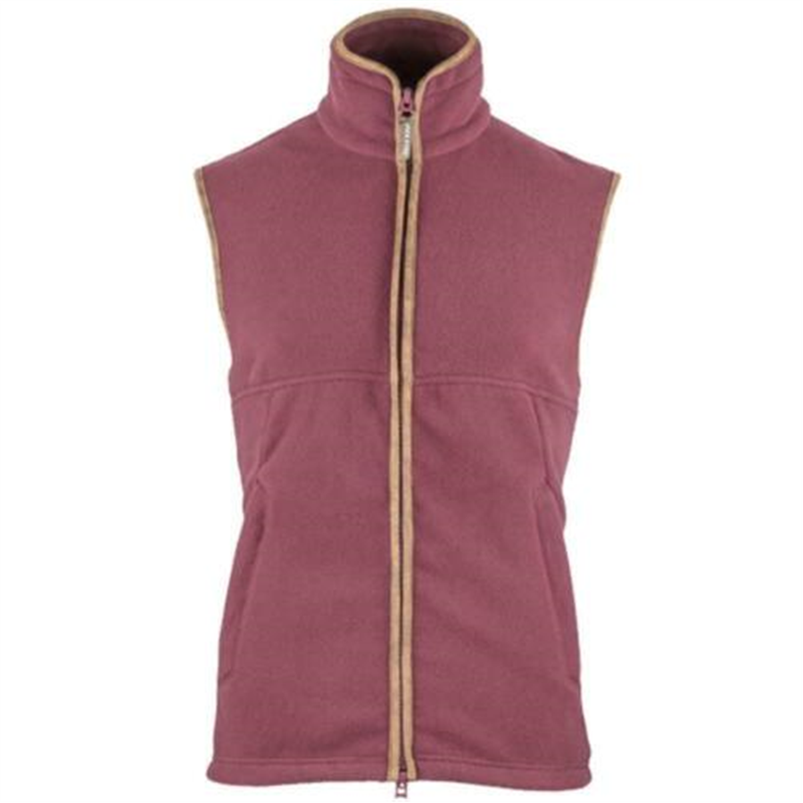 Jack Pyke Countryman Fleece Gilet - Burgundy