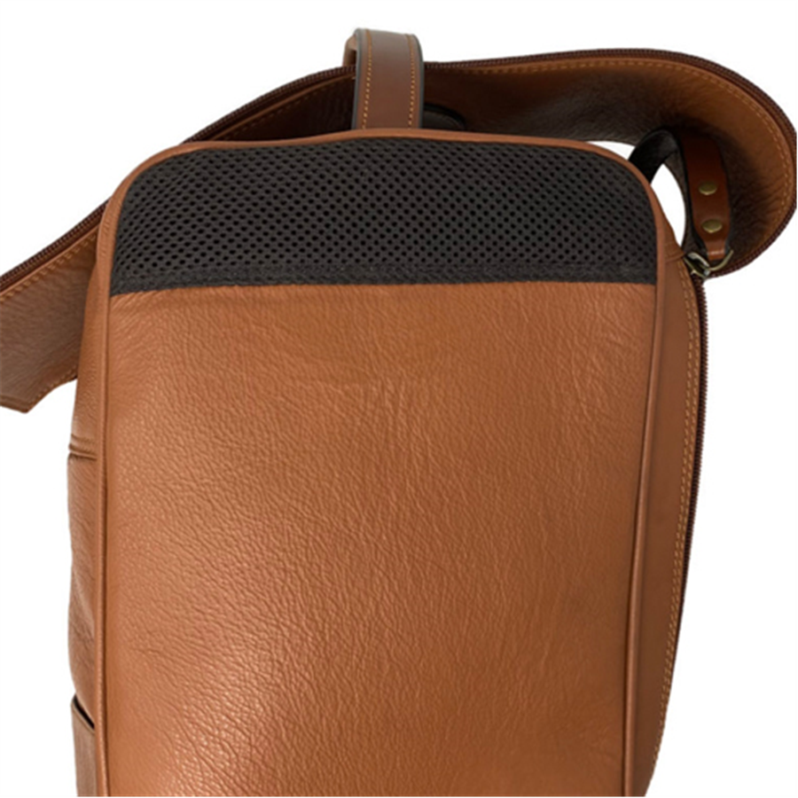 Fine Shooting Accessories Leather Boot Bag - Tan - Image 2
