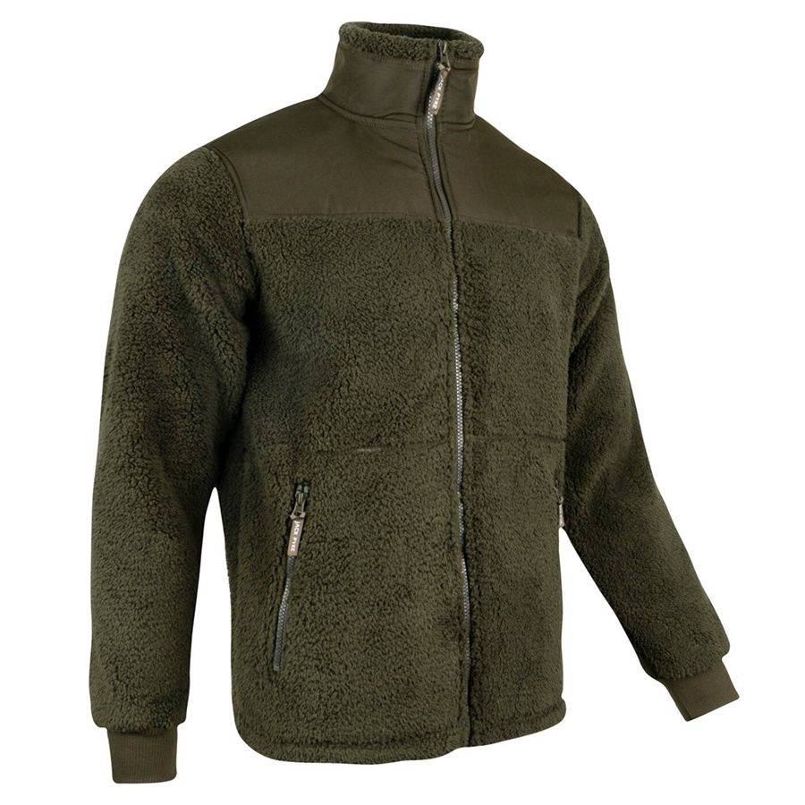 Jack Pyke Sherpa Fleece Jacket Gen 2 - Dark Olive - Image 2