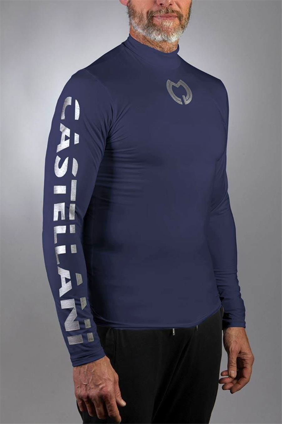 Castellani Long Sleeve Shirt - Navy