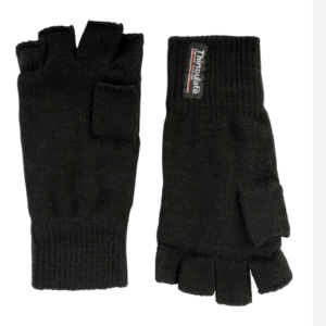 Jack Pyke Fingerless Gloves - Black