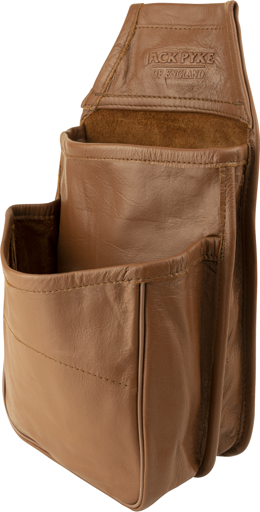 Jack Pyke Leather Cartridge Pouch - Tan