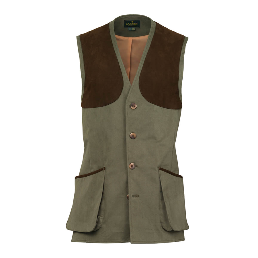 Laksen Lumley Leith shooting Vest - Olive