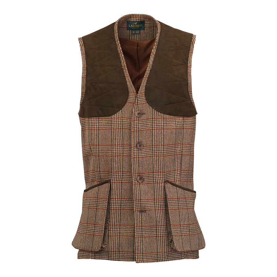 Laksen Cavendish Leith Tweed Shooting Vest