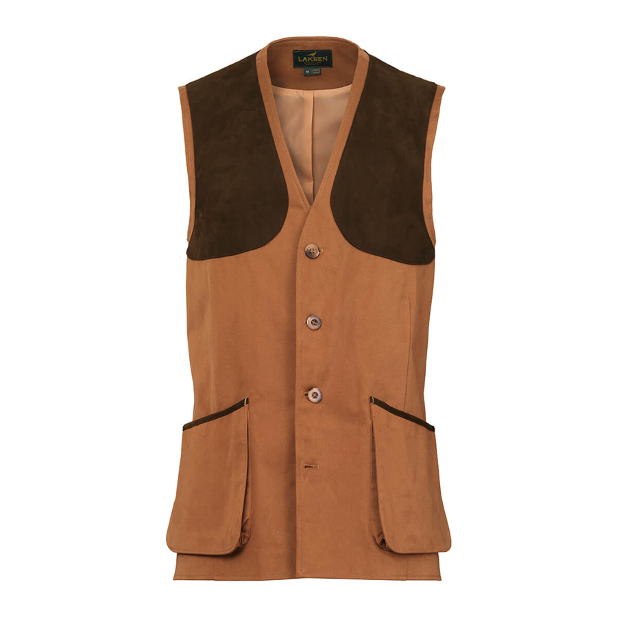 Laksen Lumley Leith shooting Vest - Camel