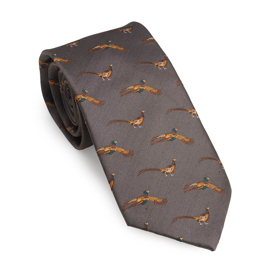 Laksen Pheasant Tie - Biscuit