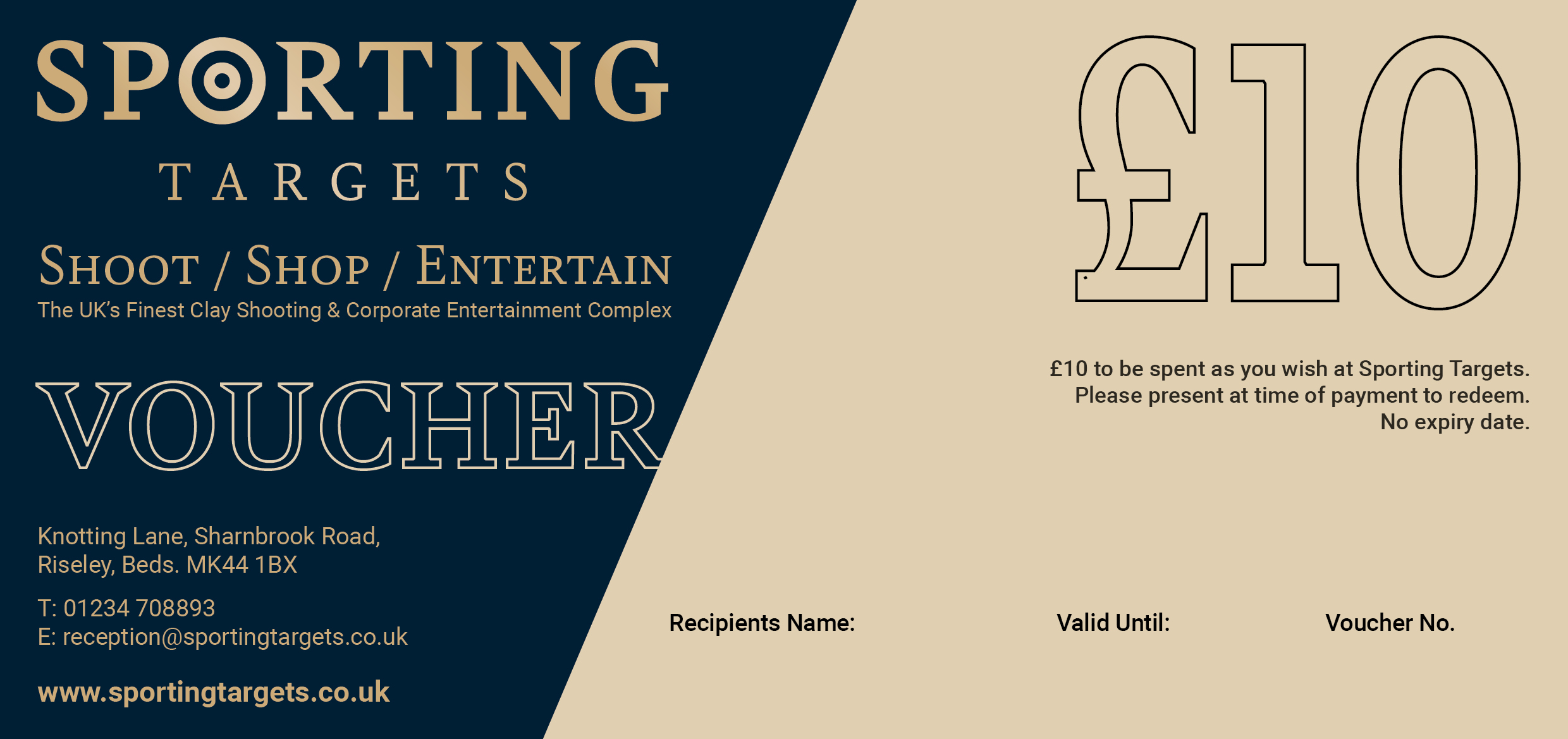 £10 Credit Voucher