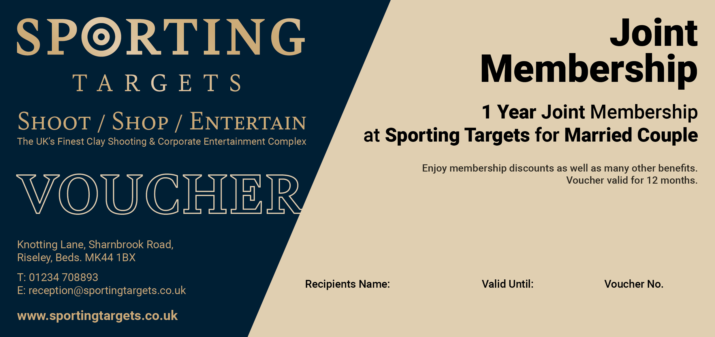 Membership Voucher - Joint