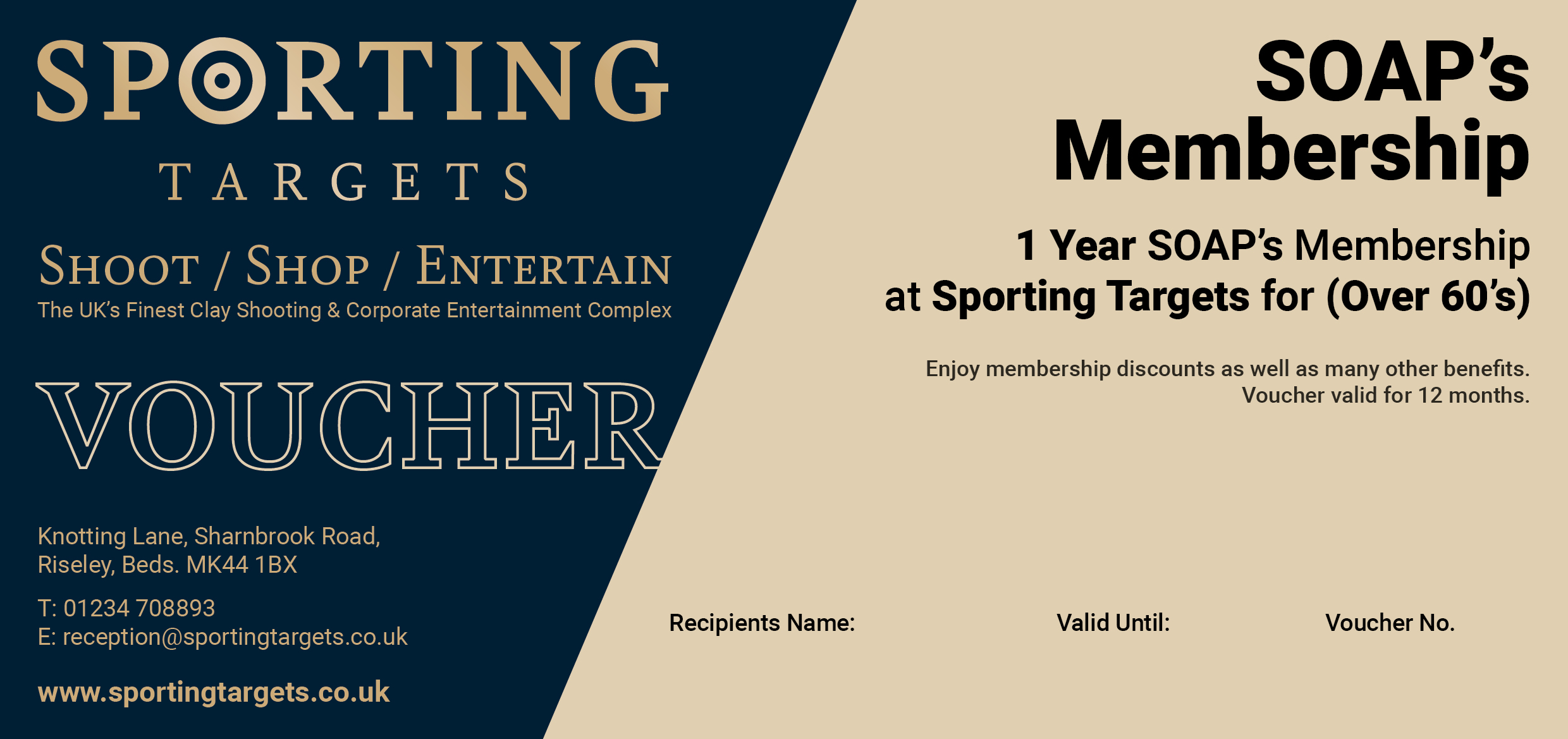 Membership Voucher - Senior