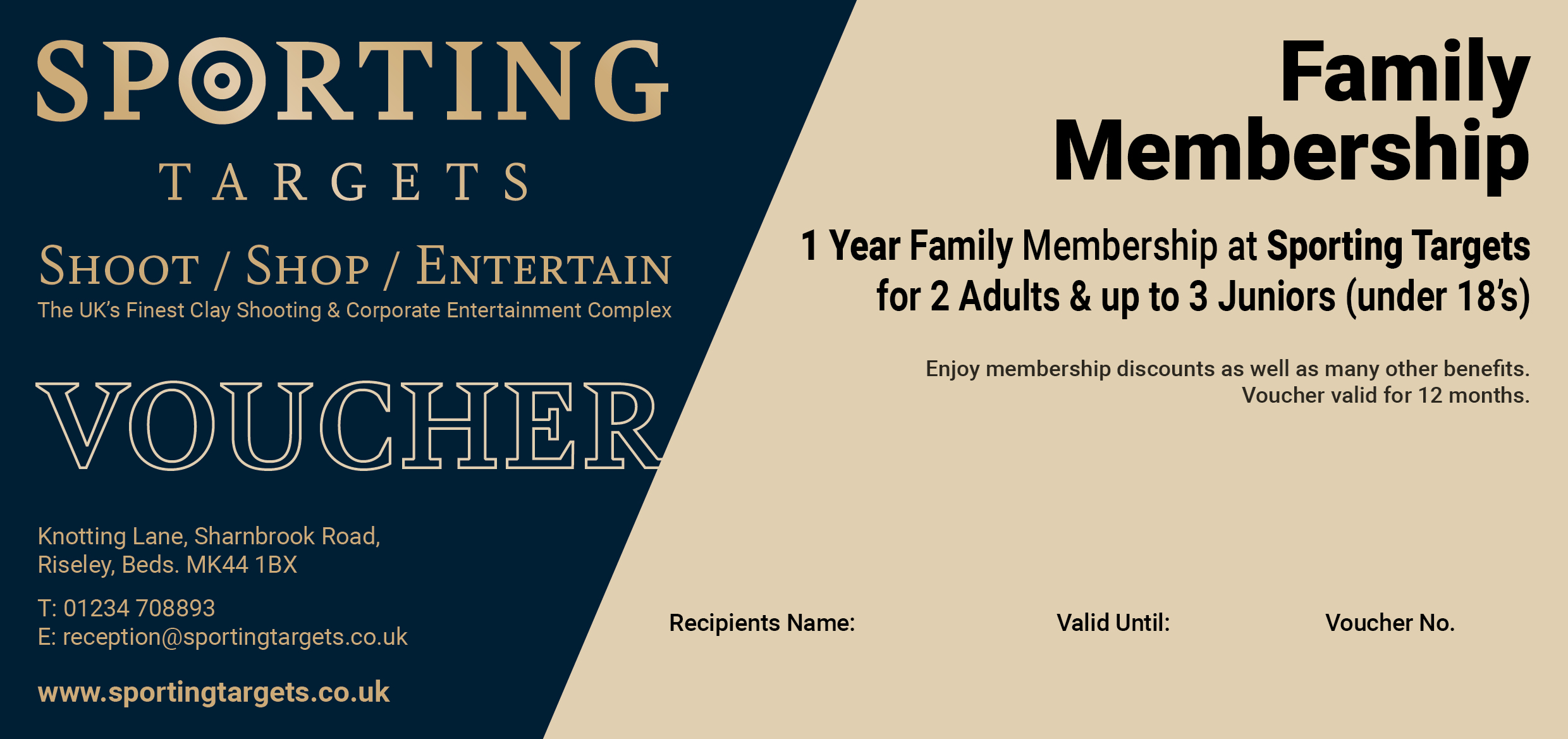 Membership Voucher - Family
