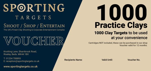 Practice Clays 1000