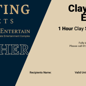 Experience – Clay Shooting 1Hr for up to 4 People