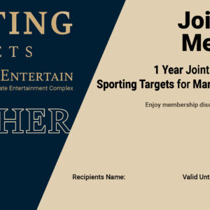 Membership Voucher - Joint Senior