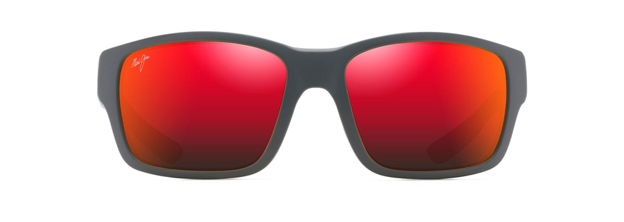 Maui Jim Mangroves - Matte Black Frame with Hawaii Lava Lens