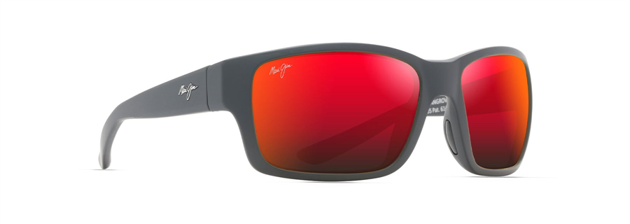 Maui Jim Mangroves - Matte Black Frame with Hawaii Lava Lens - Image 2