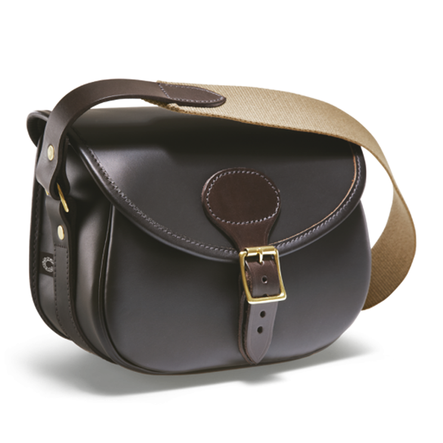 Croots Byland Cartridge Bag - Dark Havana