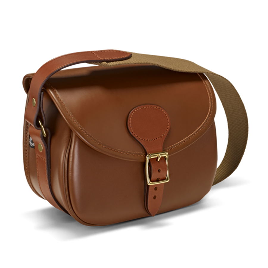 Croots Byland Leather Cartridge Bag - London Tan