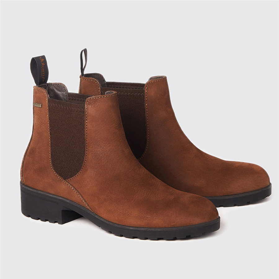 Dubarry Ladies Waterford Chelsea Boots - Walnut