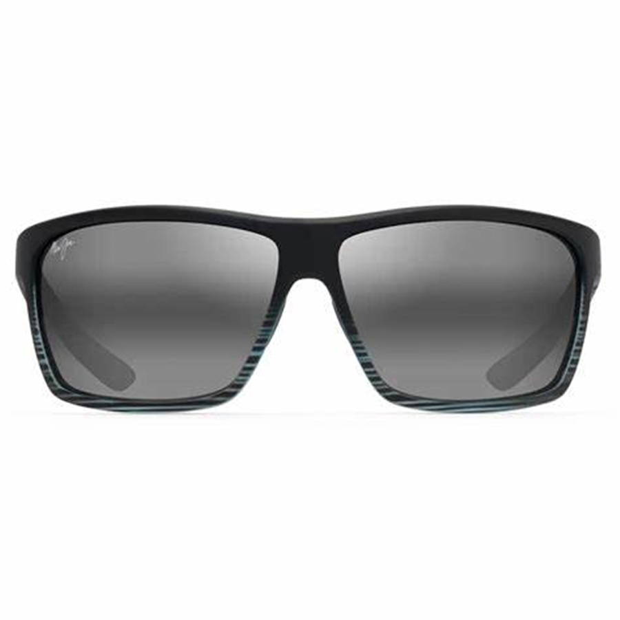 Alenuihaha Grey Black Stripe Frames with Neutral Grey Lens