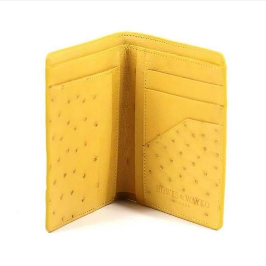 Howes & Wayko Jordanna Small Wallet - Yellow