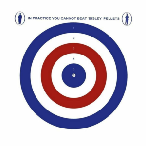 Bisley Coloured Paper Targets - 25 Pack
