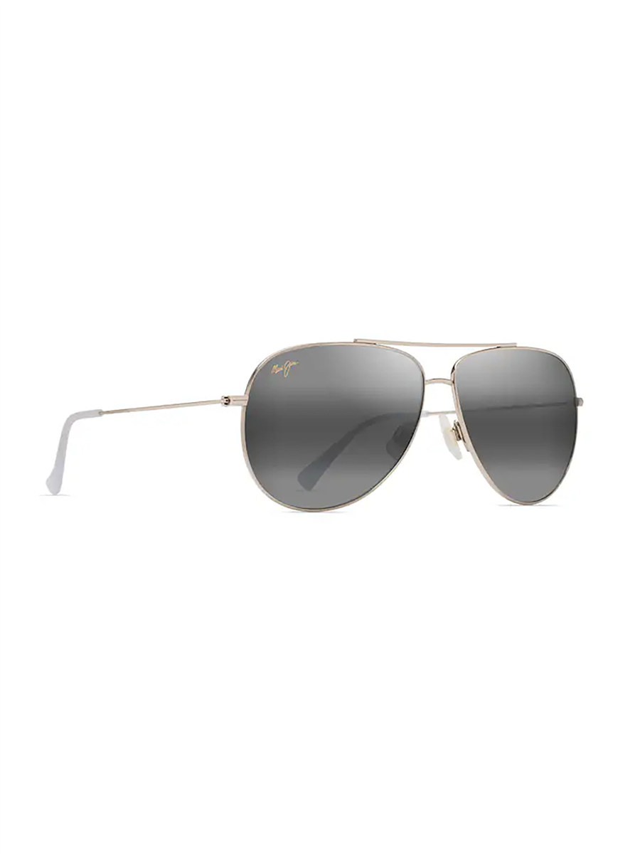 Maui Jim Hauoli Shiny Light Gold with Neutral Grey Lens