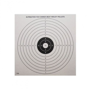 Bisley Black & White Paper Targets - 25 Pack